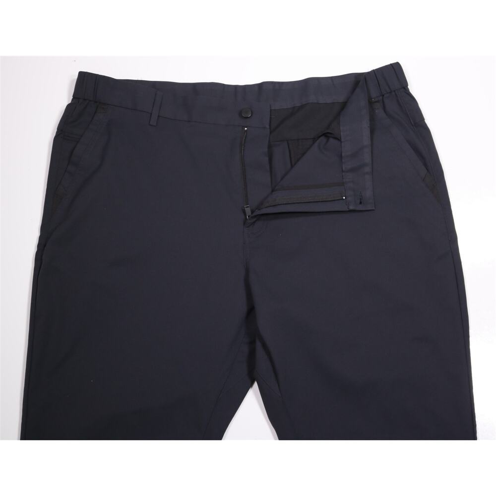 Jack Archer Jetsetter Tech Space Black Flat Front Pants Trousers 40x27 - Picture 5 of 6